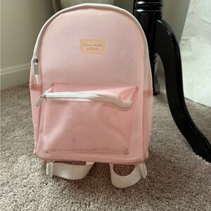 Abercrombie & Fitch Light Pink mini Backpack